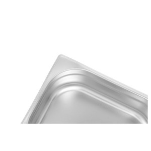 Bac Gastro GN 2/3 Inox - Djup 100 mm - 9 L - Dynasteel