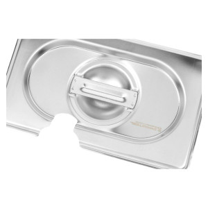 Lock GN 1/9 Dynasteel in rostfritt stål för gastronormbehållare