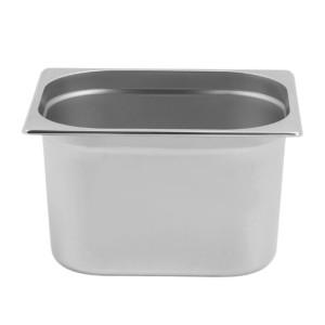 Bac Gastro GN 1/2 Inox - Djup 200 mm - 12,5 L - Dynasteel