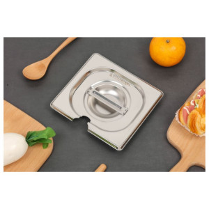 Lock GN 1/6 i rostfritt stål - Dynasteel