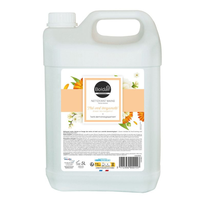 Handrengöring - Grön Te Bergamot - 5L | BoldairTvätta effektivt och skonsamt dina händer med vår 5L handrengöring.