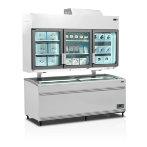 Pakastinkaappi Valkoinen 545L TEFCOLD - Ilmastoitu Jäähdytys - Kaupallinen Tilansäästö