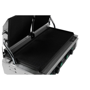 Grill Panini Double - Räfflade Plattor - Dynasteel