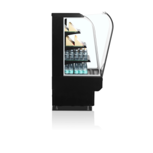 TEFCOLD-kaareva itsepalvelujääkaappi - 219 L: Optimaalinen esittely & Käytännöllinen varastointi