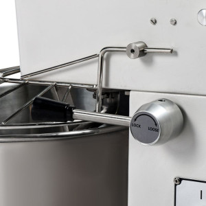 Degblandare 50 L med Avtagbar Skål och Uppfällbart Huvud - 2 Hastigheter - Dynasteel