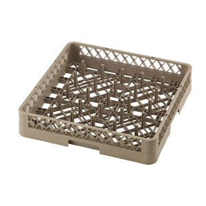 Ammattimainen astianpesukone nestemäisellä annostelijalla ja pesuaineella - 50x50 cm Dynasteel