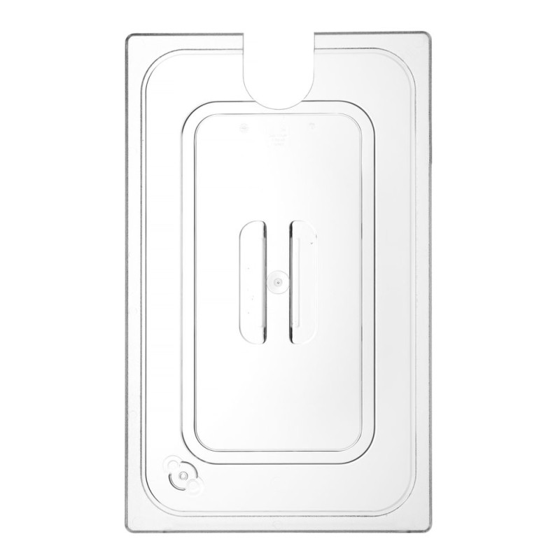 Lock Gastronorm GN 1/1 med Rundad Inskärning