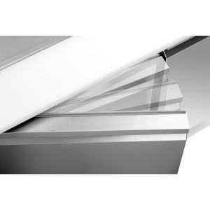 Salaattikaappi 3 ovea ammattikäyttöön