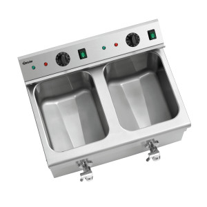 Ammattimainen induktiokeitin 2x8L Bartscher 165119