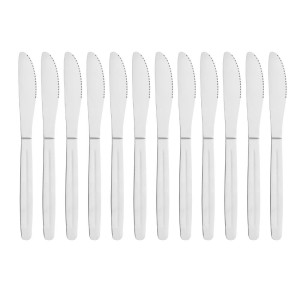 Knivset Kelso i rostfritt stål - 12-pack - Olympia - Fourniresto