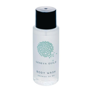 Suihkugeeli Geneva Guild 30 ml - 300 kappaleen erä - FourniResto - Fourniresto