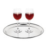 Plateau De Service Rond En Inox Ø 355Mm - Olympia - Fourniresto