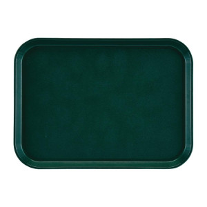 Rectangular Non-Slip Fiberglass EpicTread Green Tray 415mm - Cambro - Fourniresto