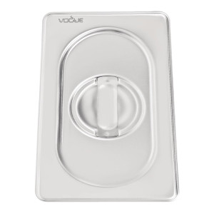 Kansi ruostumattomasta teräksestä - GN 1/9 - Vogue - Fourniresto