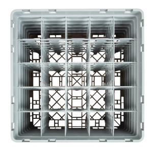 Lasikaappi 25 lokeroa Camrack beige - L 500 x L 500mm - Cambro