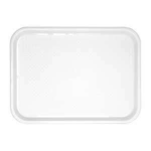 Tarjoilualusta itsepalveluna Valkoinen 450 x 350 mm - Olympia KRISTALLON - Fourniresto