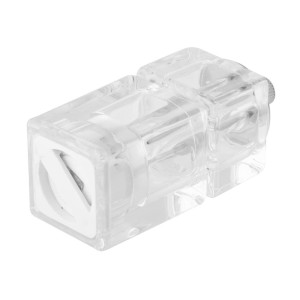 Yhdistetty suola- ja pippurimylly akryyliä - Olympia - Fourniresto