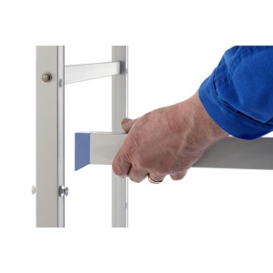 Hyllymoduuli kulmaan 4 tasoa - L 849 x S 400 mm - Tournus