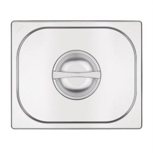 Lock i rostfritt stål - GN 1/2 - Vogue - Fourniresto