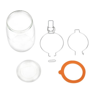 Burk med klämma för konservering 1L - Vogue - Fourniresto