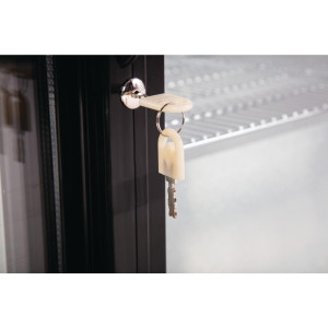 Jääkaappi Takabaari 3 Liukuovet Lasit 330 L - Polar - Suorituskyky ja Luotettavuus