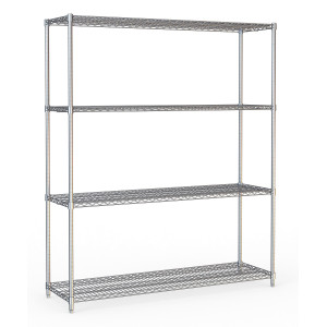 Etagère 4 Niveaux Démontable - Kromattu Teräs - Combisteel
