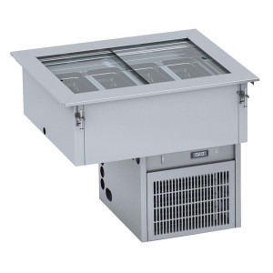 Drop-In Jäätelöallas - 4 Bacs CombiSteel: Tehokas Jäähdytysratkaisu