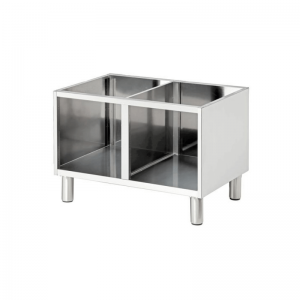 Alustus 650 Grilli Laavakivellä Double - L 800 - Bartscher