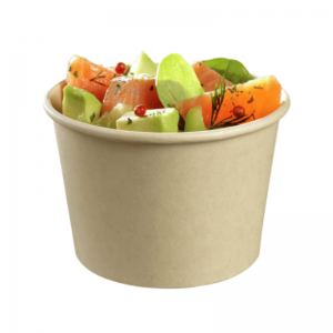 Mugg i bambufiber Ø 100 mm - 350 ml - Miljövänlig - Förpackning med 50