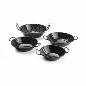 Paellapanna i emalj - 145 mm i diameter