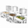 Chafing dish GN 1/2 viimeistely satiini - Merkki HENDI - Fourniresto