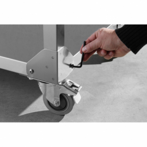 Gasolgrill på hjul - Märke HENDI