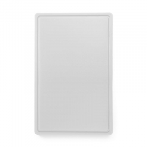 Skärbräda HACCP - GN 1/1 - Vit - 15 mm tjock
