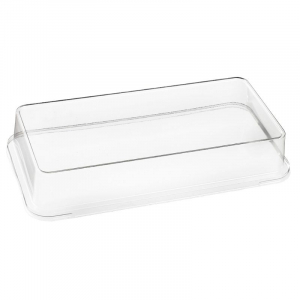 Kansi RPET-materiaalista Assiette Kanopée -lautaselle 200 x 100 mm - 100 kpl:n erä