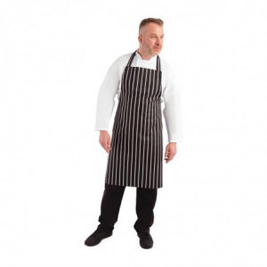 Ficka i svart och vitt 760 x 970 mm - Whites Chefs Clothing - Fourniresto