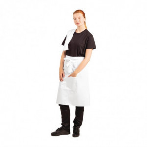 Serverförkläde Standard Vit 1000 x 700 mm - Whites Chefs Clothing - Fourniresto