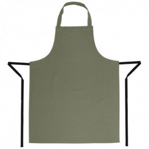 Esiliina Bavette Olive polykotonista 711 x 965 mm - Whites Chefs Clothing - Fourniresto