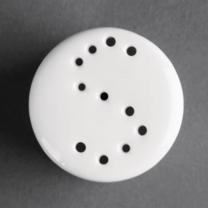 Saltkar Vit 80 mm - 12-pack - Olympia - Fourniresto