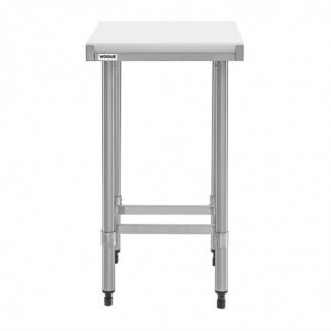 Leikkuupöytä ruostumatonta terästä 900 mm - Vogue - Fourniresto