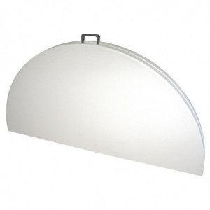 Runt Fällbart Bord I Mitten Vit Ø 1530 Mm - Bolero - Fourniresto