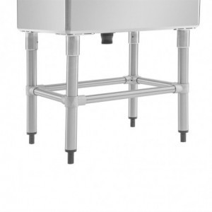 Syvä allas selkänojalla 100 L 770 x 600 mm - Vogue - Fourniresto