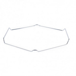 Pizzasten Rektangulär med Stöd 380 x 305 mm - FourniResto - Fourniresto