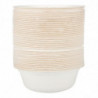 Skålar av komposterbar bagasse 151mm - 50-pack - Fiesta Green - Fourniresto