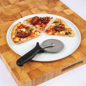 Pizza Roulette Musta 102mm - Vogue - Fourniresto