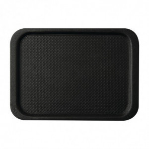 Halkfri bricka svart Blackline 490 x 340mm - Roltex - Fourniresto