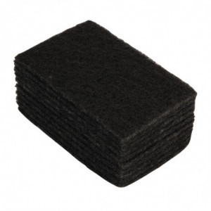 Slipande skurkuddar för spishällar - 10-pack - FourniResto