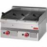 Grillad lavasten Gas-P 600mm - Gastro M