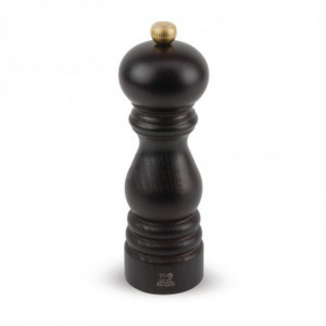 Saltkvarn i mörkt trä 180mm - Peugeot - Fourniresto