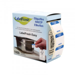 Etikett för spårbarhet Label FreshEasy - Måndag - 30 x 25 mm - Förpackning med 1000 - LabelFresh