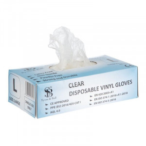 Latexhandskar Ompudrade XL - 100-pack - FourniResto